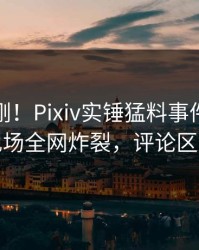 实时刚刚！Pixiv实锤猛料事件，神秘人现场全网炸裂，评论区炸裂